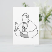 ポープ招待状 招待状 (スタンド正面)