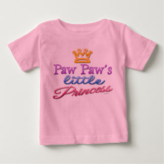ポーポーズリトルプリンセスベビー幼児Tシャツ ベビーTシャツ