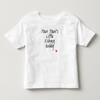 ポーポーズリトル魚釣りバディTシャツ トドラーTシャツ