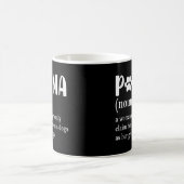 ポーマ定義ママおばあちゃん叔母愛犬家タンク コーヒーマグカップ (中央)