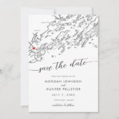 ポーミニマルモダントランドメインの地図 セーブザデート (正面)