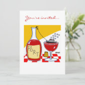 ポーユーモアのあるトワイン漫画のテイスティングまたはボンボヤージュ 招待状 (スタンド正面)