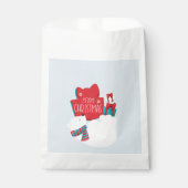 ポーラお洒落クマとプレゼントクリスマス フェイバーバッグ (正面)