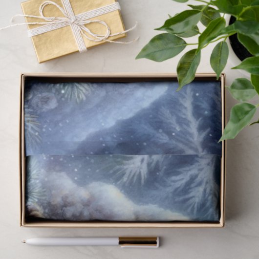 ポーラお洒落クマ冬の本の読デコペ 薄葉紙 (ギフト)