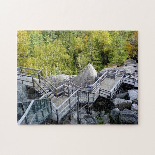 ポーラケイブズウォークウェイプレイマス,ニューハンプシャー ジグソーパズル (横)