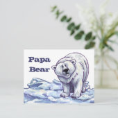 ポーラパベアーポストカード ポストカード (スタンド正面)