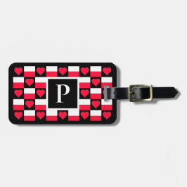 ポーラパーソナライズされたン国旗ポーランカスタムド文字 ラゲッジタグ