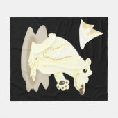 ポーラフレンドリーベアフリースブランケット フリースブランケット (正面(横))