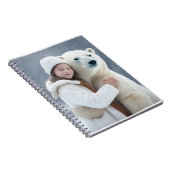 ポーラベアとガールハグ ノートブック (右側)