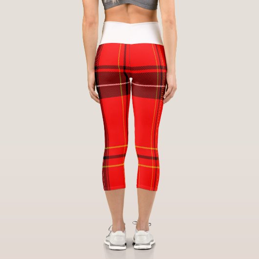 ポーラベアとプレイドスカーフウエストカプリレギンス カプリレギンス (裏面)