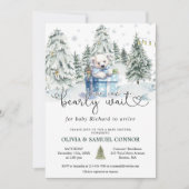 ポーラベアの赤ちゃんお楽しみ会 招待状 (正面)