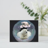 ポーラベアはがき ポストカード (スタンド正面)