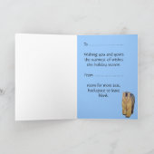 ポーラベアアートカードカスタムワイルドライフアートカード シーズンカード (内部)