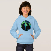 ポーラベアアートキッドフード付きスウェットシャツベアキッドフード付きスウェットシャツ (正面フル)