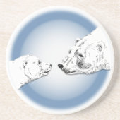 ポーラベアアートコースターズベア&クブコースター コースター (正面)