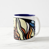 ポーラベアアートコーヒーマグファーストネーションズベアカップ ツートーンマグカップ (正面右)