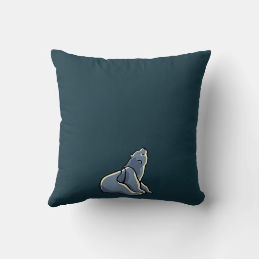 ポーラベアアートピローママザーw.ベビークマ枕 クッション (裏面)