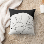 ポーラベアアートピローママザーw.ベビークマ枕 クッション (ブランケット)