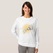 ポーラベアアートフード付きスウェットシャツマザー&ベビーベアフード付きスウェットシャツ Tシャツ (正面フル)