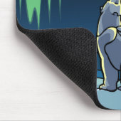 ポーラベアアートマウスパッドスタイリッシュ野生生物マウスパッド マウスパッド (コーナー)