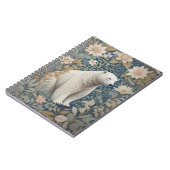 ポーラベアウィリアムインスパイアモリスフローラ ノートブック (左側)