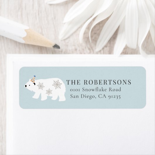 ポーラベアウィンターワンダーランドブルー ラベル (インサイチュ)