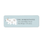 ポーラベアウィンターワンダーランドブルー ラベル (正面)