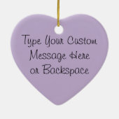 ポーラベアオーナメントマザーベビーギフトパーソナライズされた0 セラミックオーナメント (裏面)