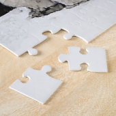 ポーラベアキュブ絵画ズ – オリジナル野生動物アート ジグソーパズル (側面)