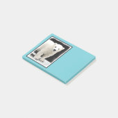 ポーラベアキュブ絵画ズ – オリジナル野生動物アート ポストイット (アングル)