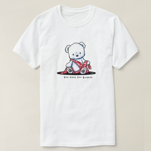 ポーラベアクブキニアート Tシャツ (デザイン正面)