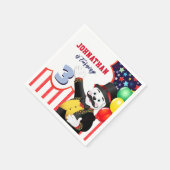 ポーラベアサーカス子供の誕生日 スタンダードカクテルナプキン (角)