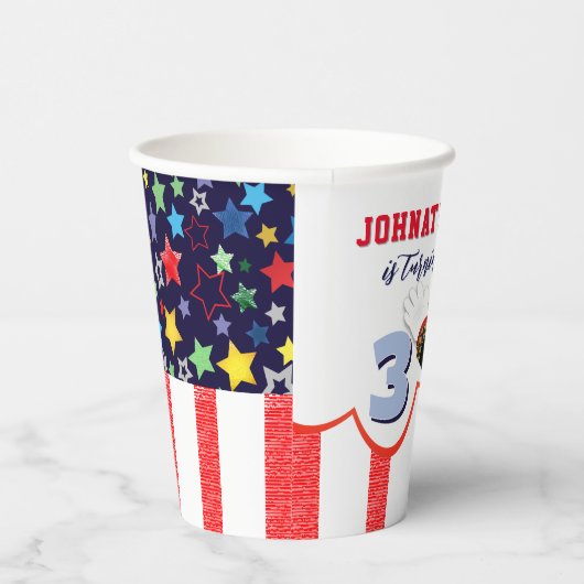 ポーラベアサーカス子供の誕生日 紙コップ (右)