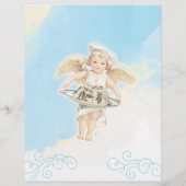 ポーラベアシェフクリスマスホリデーメニューのレターヘッド (裏面)