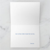 ポーラベアスノーフレークアールヌーボー カード (内部)