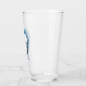 ポーラベアスノーフレークアールヌーボー タンブラーグラス (左)