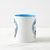 ポーラベアスノーフレークアールヌーボー マグカップ (中央)