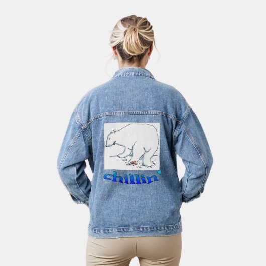 ポーラベアチルウィメンズデニムジャケット デニムジャケット (モデル)