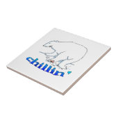 ポーラベアチル小セラミックタイル タイル (側面)