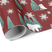 ポーラベアツリーファーム ラッピングペーパー (ロールコーナー)