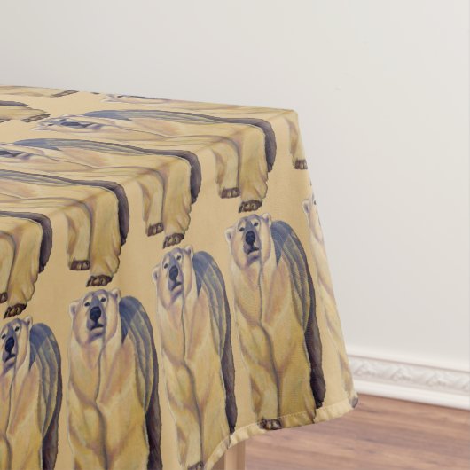 ポーラベアテーブルクロスベアアートテーブルクロス テーブルクロス (インサイチュ)