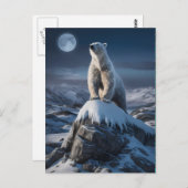 ポーラベアトップハイツ霜の降りたー ポストカード (正面/裏面)