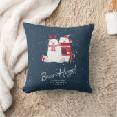 ポーラベアハグ&ウォームウィッシュID851 クッション (ブランケット)