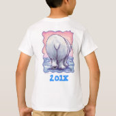 ポーラベアパーティーセンター誕生日ボーイ Tシャツ (裏面)