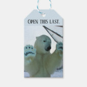 ポーラベアプレゼントラベル ギフトタグ (正面)