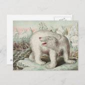 ポーラベアポスターポストカード ポストカード (正面/裏面)