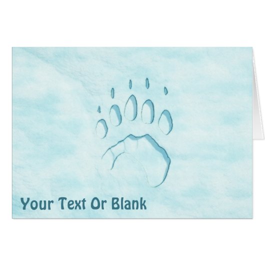 ポーラベアポープリント (正面横)