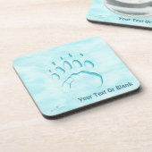 ポーラベアポープリント コースター (左側)