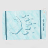 ポーラベアポープリント ゴルフタオル (横)