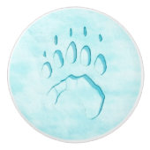 ポーラベアポープリント セラミックノブ (正面)